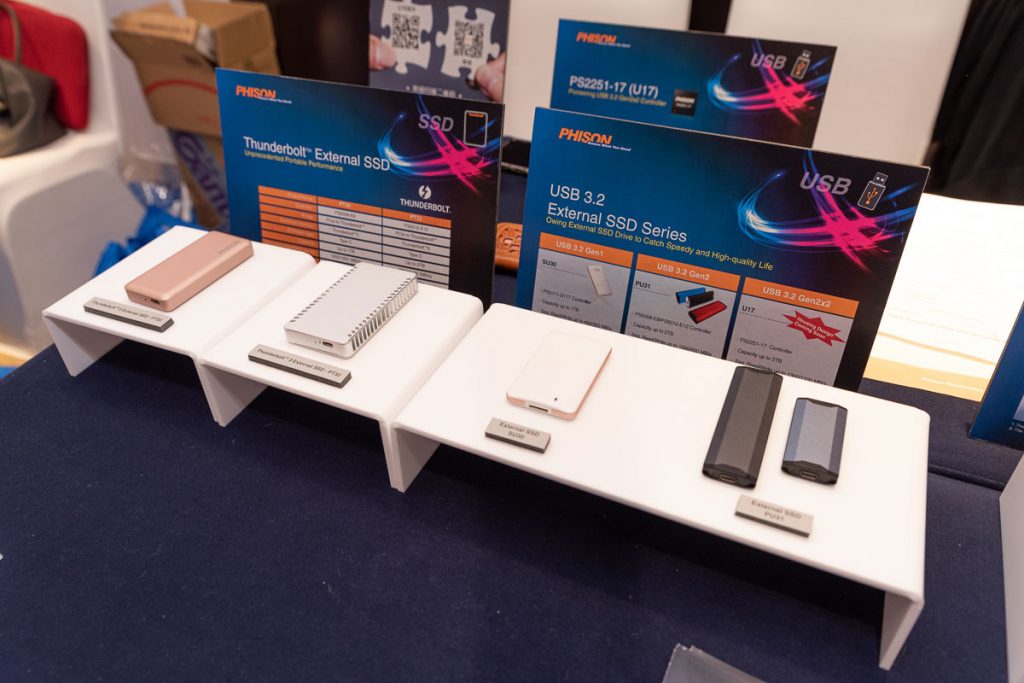 Phison Demonstrates PCIe Gen4, Thunderbolt, and USB3.2 Storage Solutions at USB-PD Asia 2019-Chargerlab