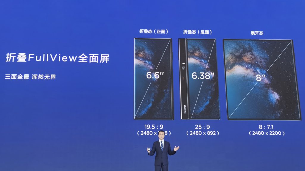 Huawei's Foldable Mate X Officially Launched with 4500mah Battery and 55W Fast Charging-Chargerlab
