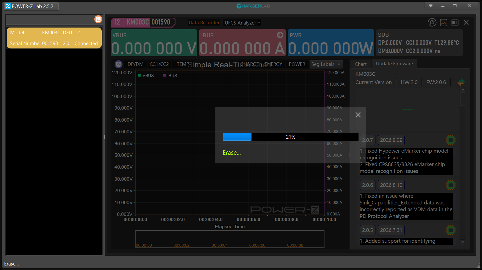 V.2.0.7 | The New Software Version of ChargerLAB POWER-Z KM003C