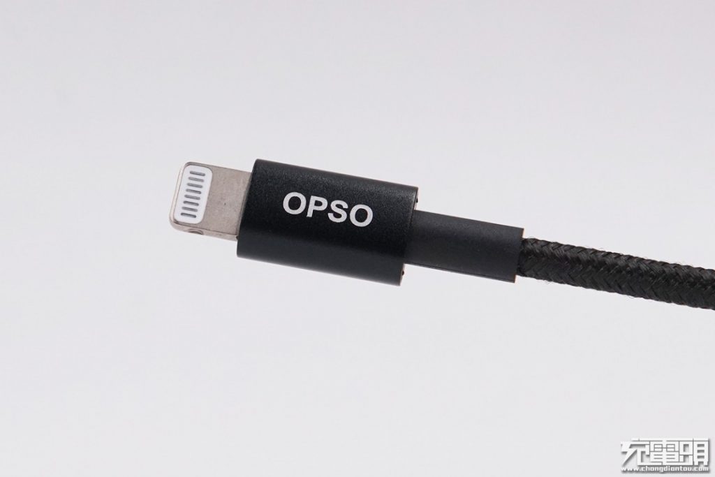 OPSO 20cm USB-C to Lightning Short Braided Cable Review: Perfect Companion for Power Banks-Chargerlab