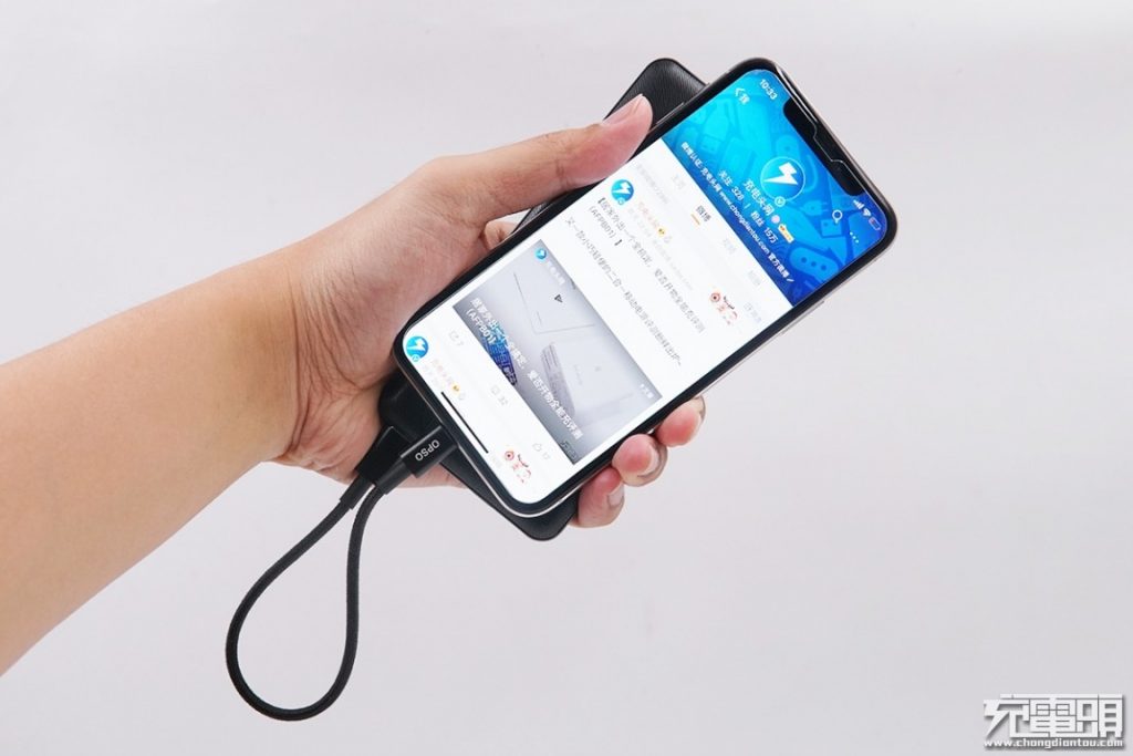 OPSO 20cm USB-C to Lightning Short Braided Cable Review: Perfect Companion for Power Banks-Chargerlab