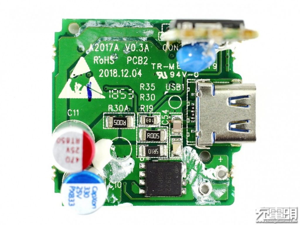 Anker PowerPort Atom PD 1 30W GaN Charger Teardown Review: Tiny Beast-Chargerlab