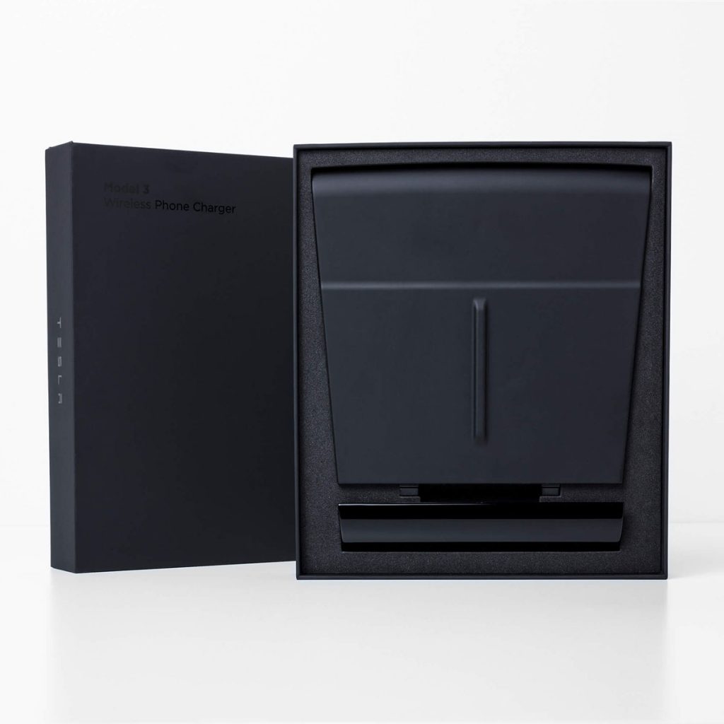Tesla Launches Qi Wireless Phone Charger for Model 3-Chargerlab