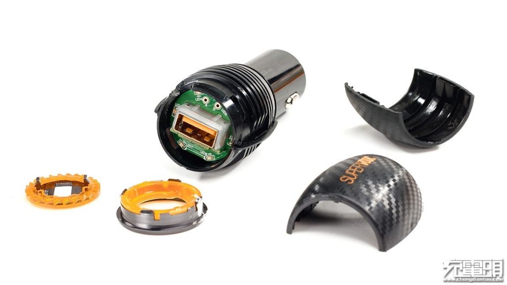 OPPO 50W SuperVOOC Car Charger CC001 Teardown-Chargerlab