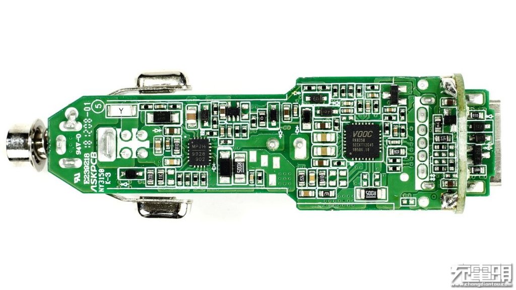 OPPO 50W SuperVOOC Car Charger CC001 Teardown-Chargerlab