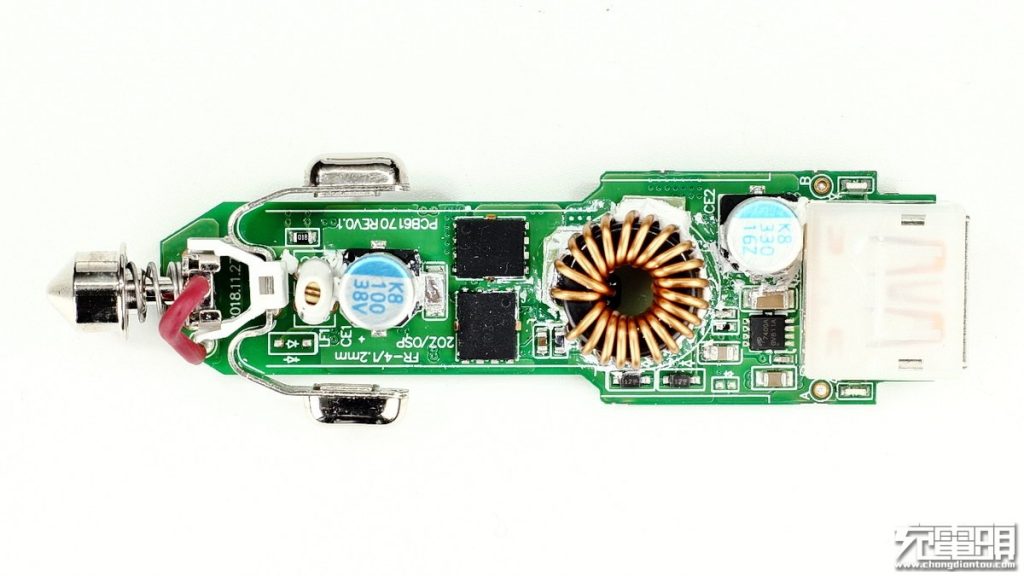 OPPO 50W SuperVOOC Car Charger CC001 Teardown-Chargerlab