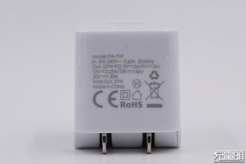 AUKEY PA-Y19 27W PD Charger Teardown Review: GaNFast Inside-Chargerlab