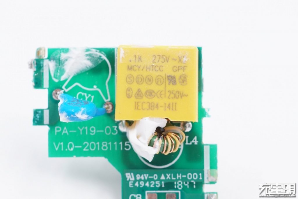 AUKEY PA-Y19 27W PD Charger Teardown Review: GaNFast Inside-Chargerlab