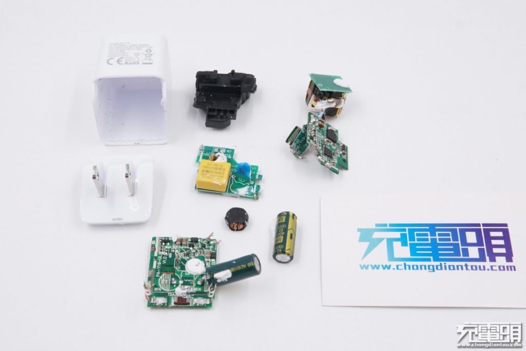 AUKEY PA-Y19 27W PD Charger Teardown Review: GaNFast Inside-Chargerlab