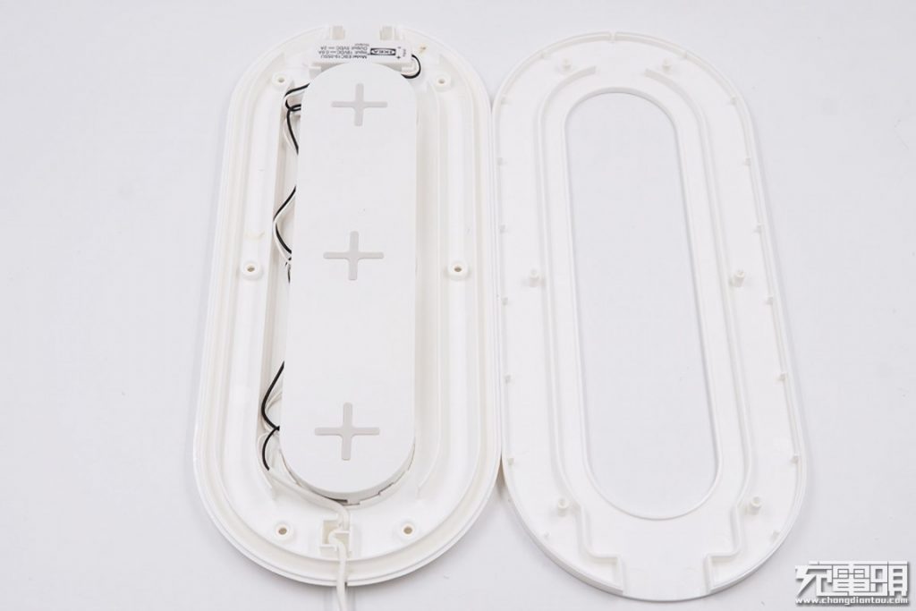 IKEA NORDMÄRKE Triple Wireless Charging Pad Teardown Review-Chargerlab