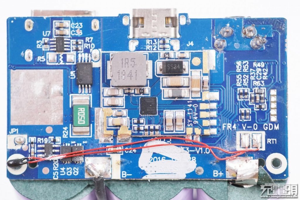 HTC QC3.0 Power Bank (BB G1000) Teardown Review: Quietly Premium-Chargerlab