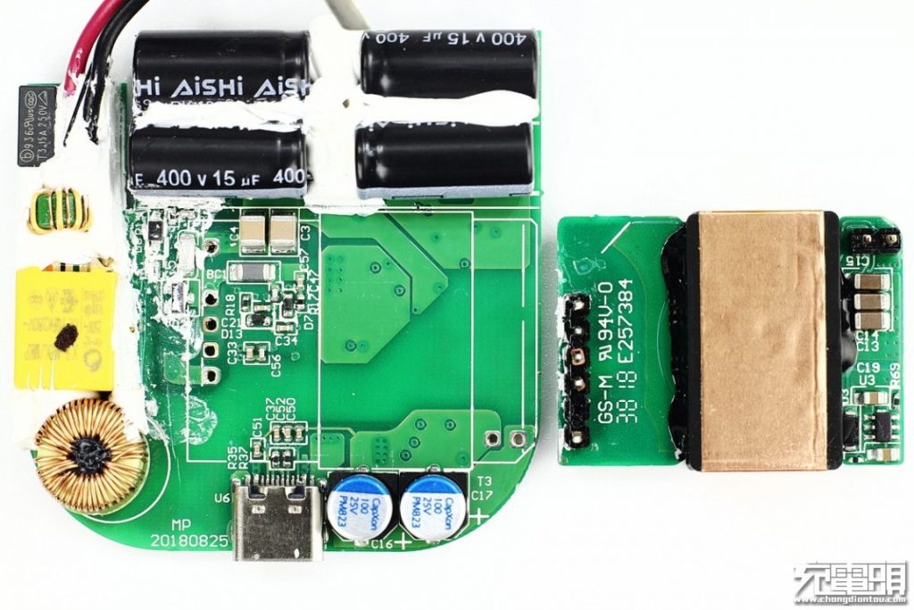 RAVPower 45W Ultrathin PD GaN Charger In-Depth Teardown Review-Chargerlab