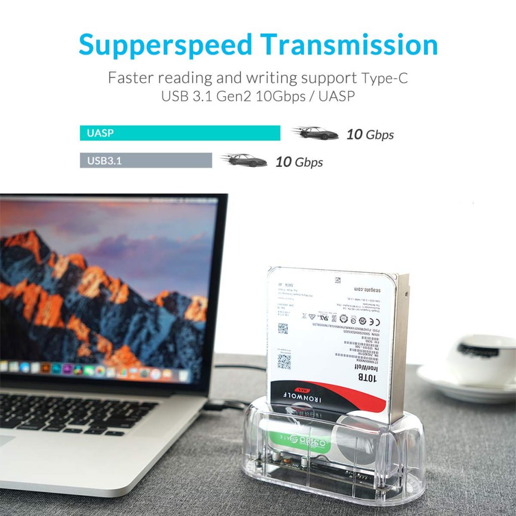 Orico Releases USB-C HDD and SSD docks with USB3.1 Gen2 and More-Chargerlab