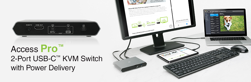 IOGEAR Releases New USB-C KVM Solution-Chargerlab