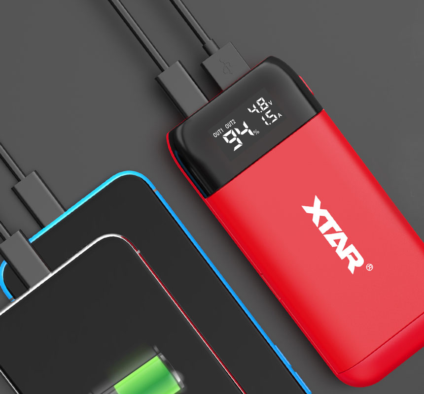 XTAR Releases PB2S Type-C Dual-Role Fast Charger and Power Bank-Chargerlab