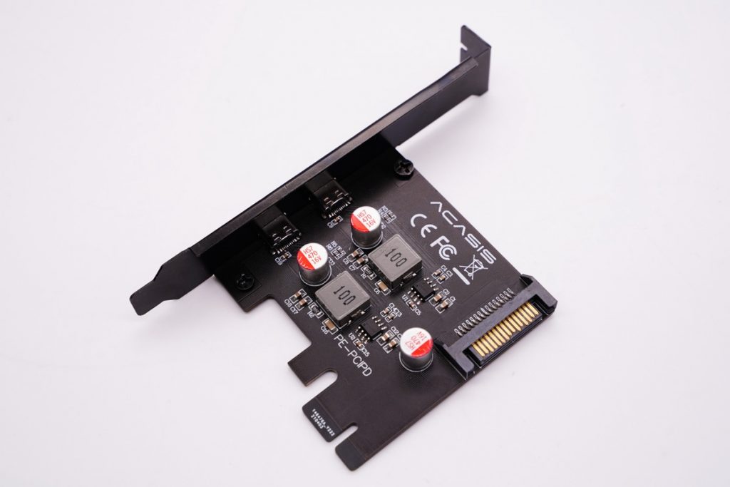 ACASIS Launches PCI-E Fast charging Card, Make the Desktop Computer Has Two PD Ports-Chargerlab