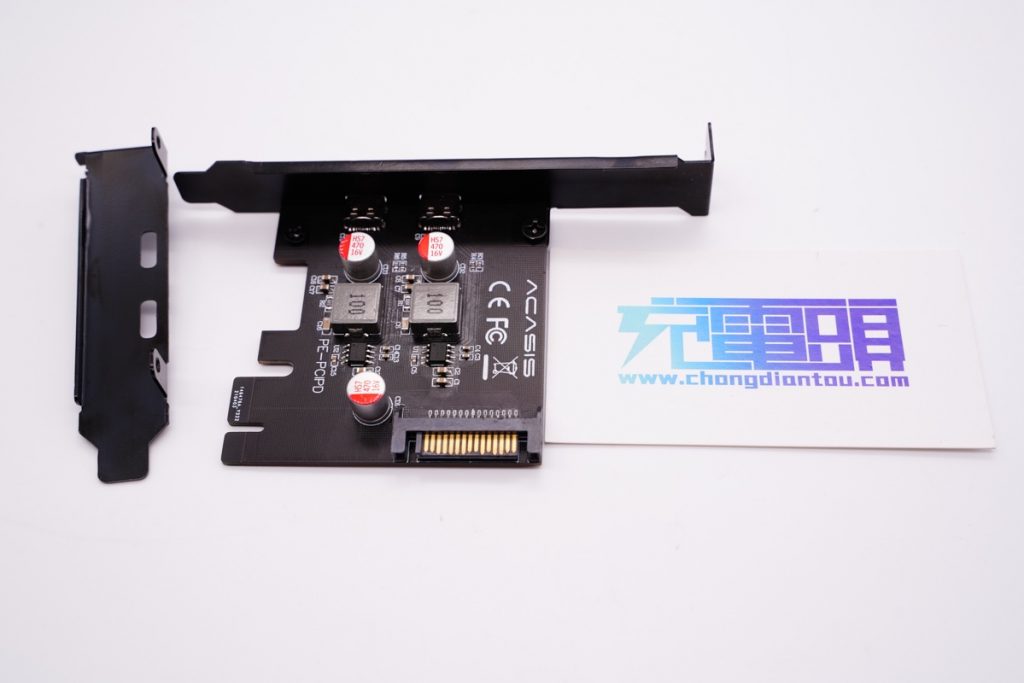 Review of ACASIS PCI-E Fast Charging Conversion Card - Hundreds of Millions of Chassis Support PD Fast Charging-Chargerlab