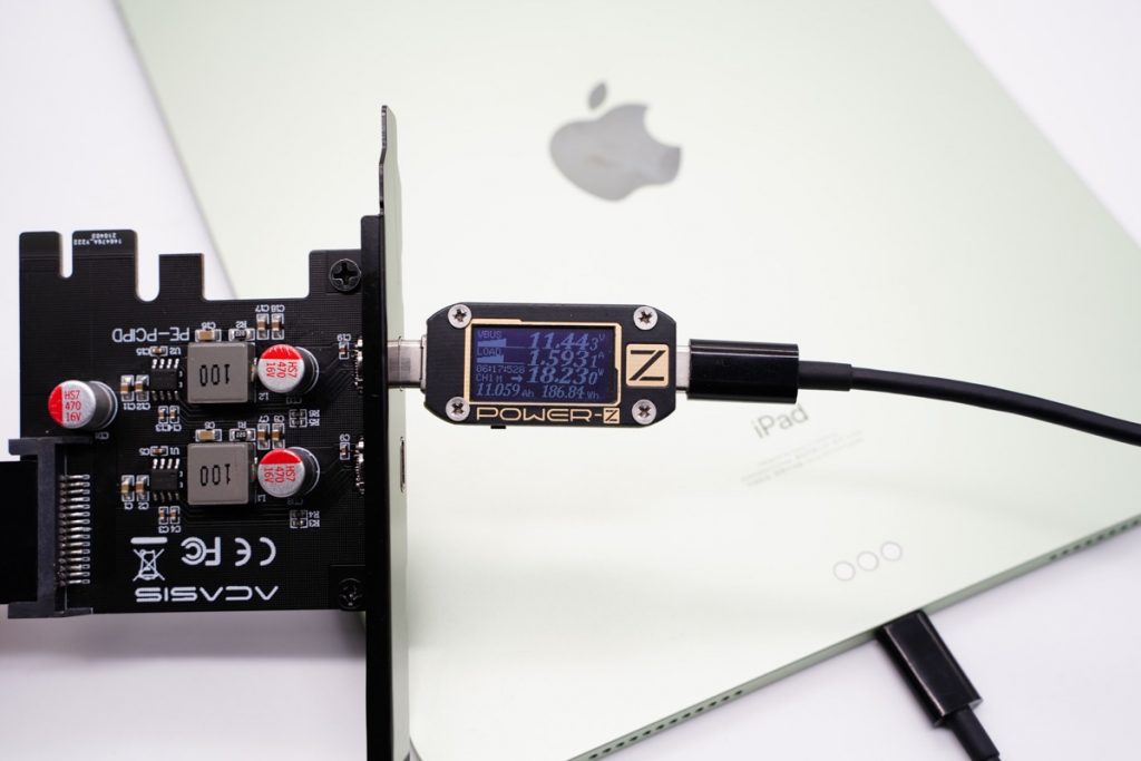 Review of ACASIS PCI-E Fast Charging Conversion Card - Hundreds of Millions of Chassis Support PD Fast Charging-Chargerlab