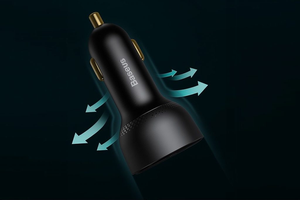 Baseus Launches 100W 1A1C Fast Car Charger, With Multi-function Power Display-Chargerlab