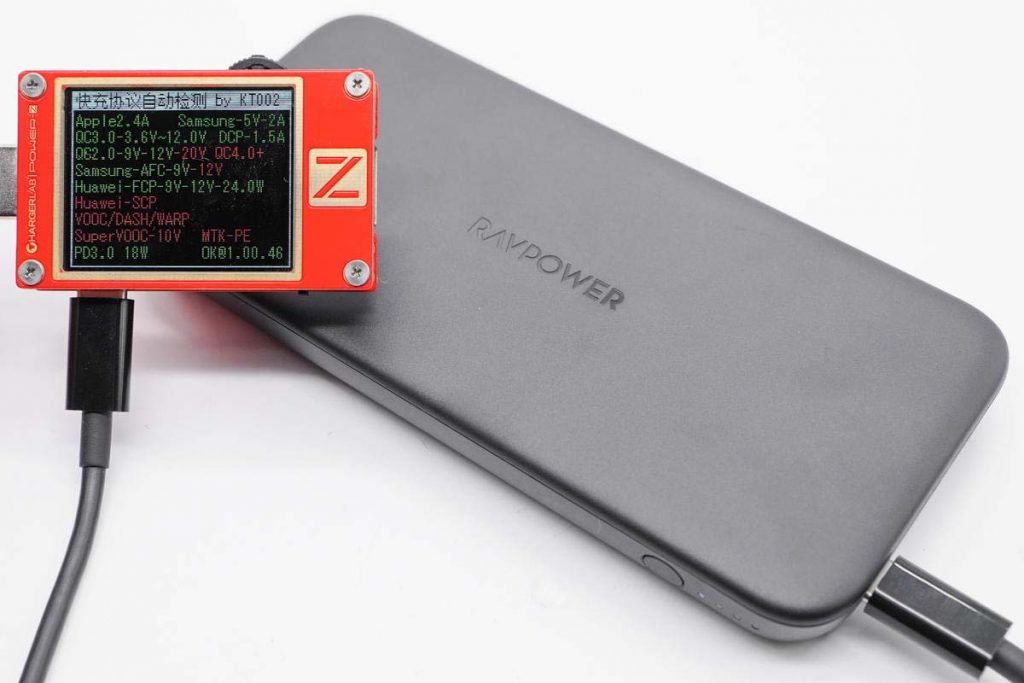 Teardown Report: RAVPower 10000mAh Power Bank, Supporting 18W Fast Charging-Chargerlab