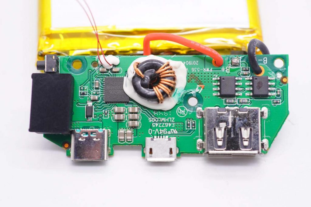 Teardown Report: RAVPower 10000mAh Power Bank, Supporting 18W Fast Charging-Chargerlab