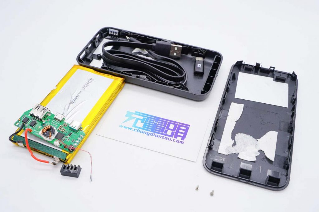 Teardown Report: RAVPower 10000mAh Power Bank, Supporting 18W Fast Charging-Chargerlab