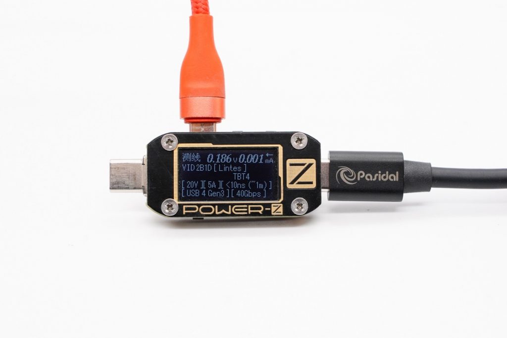 Review of Pasidal’s New Product: Ultra-high-speed Thunderbolt 4 Cable-Chargerlab