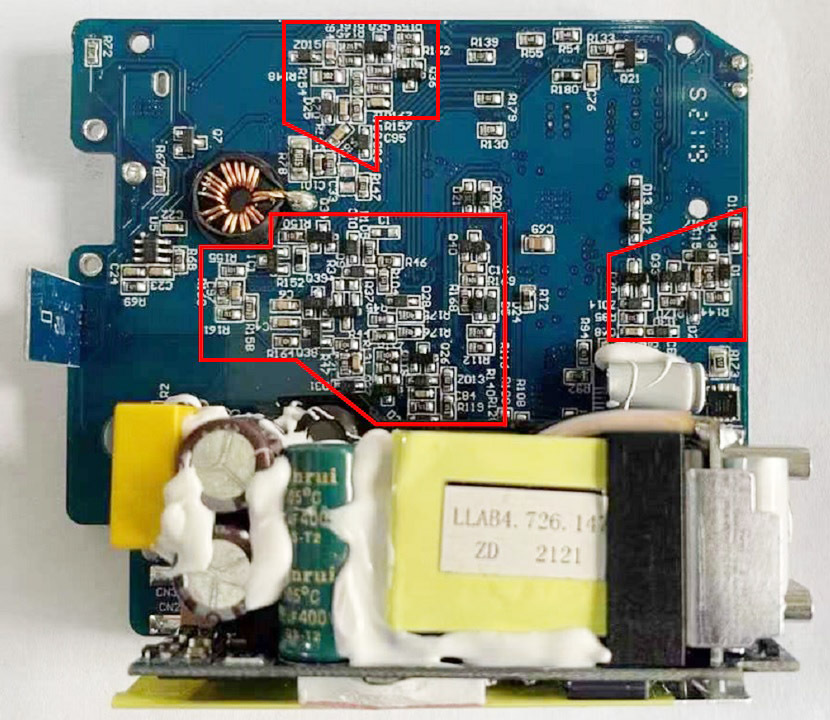 Teardown of L Lab Two-in-one 60W GaN Fast Charger With 10000mAh Power Bank-Chargerlab