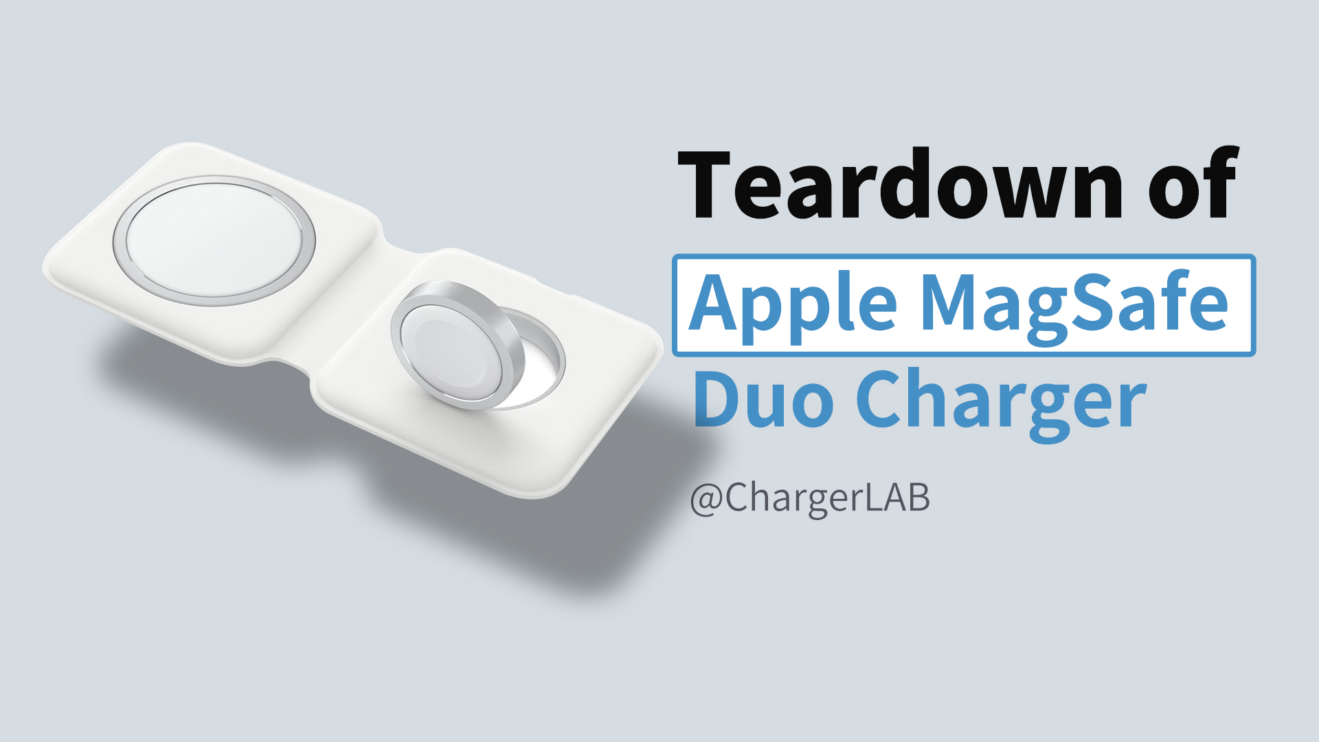 Teardown of Apple MagSafe Duo Charger (A2458) - Chargerlab