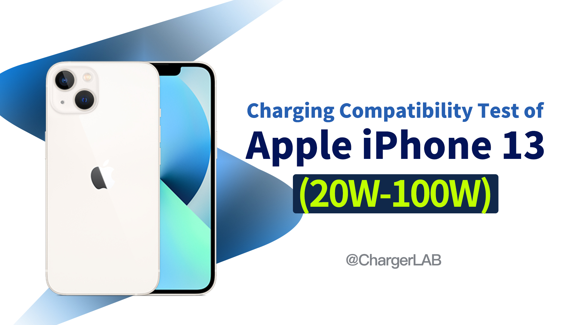 iPhone 13 fast charging compatibility chart
