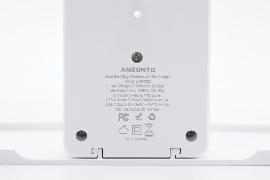Teardown of ANZONTO 18W Socket Shelf (1A1C)-Chargerlab