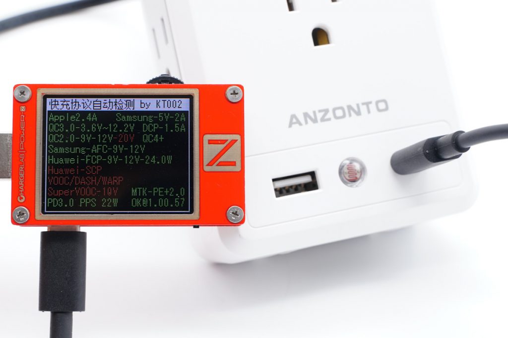 Teardown of ANZONTO 18W Socket Shelf (1A1C)-Chargerlab