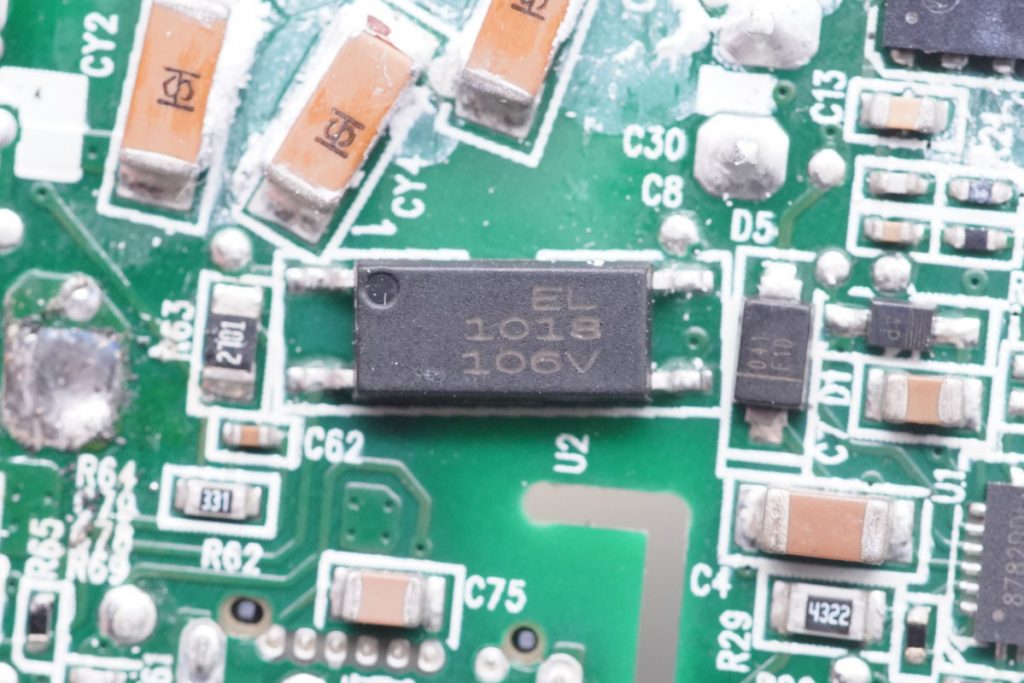 Teardown of Dell 60W USB-C GaN Power Adapter (HA60NM200)-Chargerlab