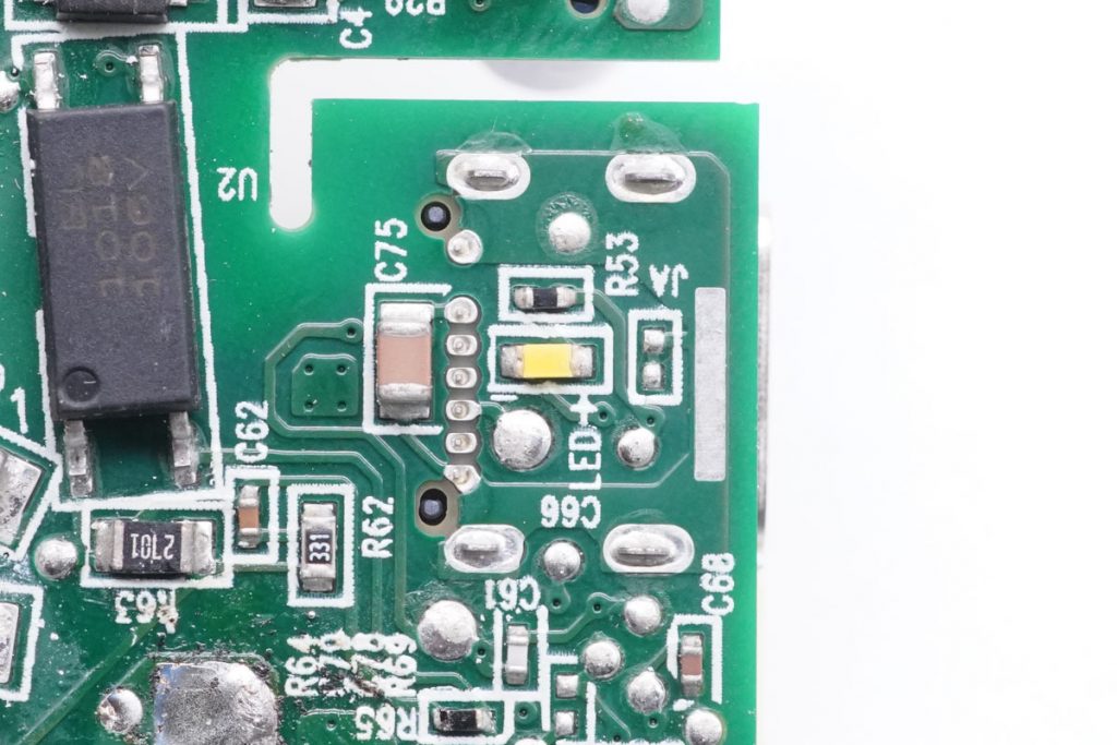Teardown of Dell 60W USB-C GaN Power Adapter (HA60NM200)-Chargerlab