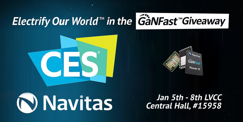 Navitas Is Waiting for You at CES 2022-Chargerlab