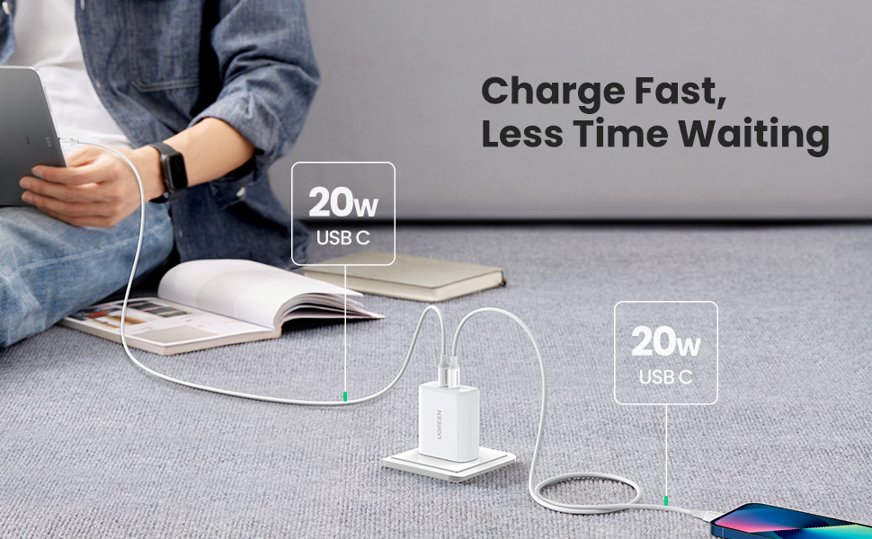 More Dual USB-C Chargers From Anker, UGREEN and Baseus (For Your iPhone 13 and More)-Chargerlab