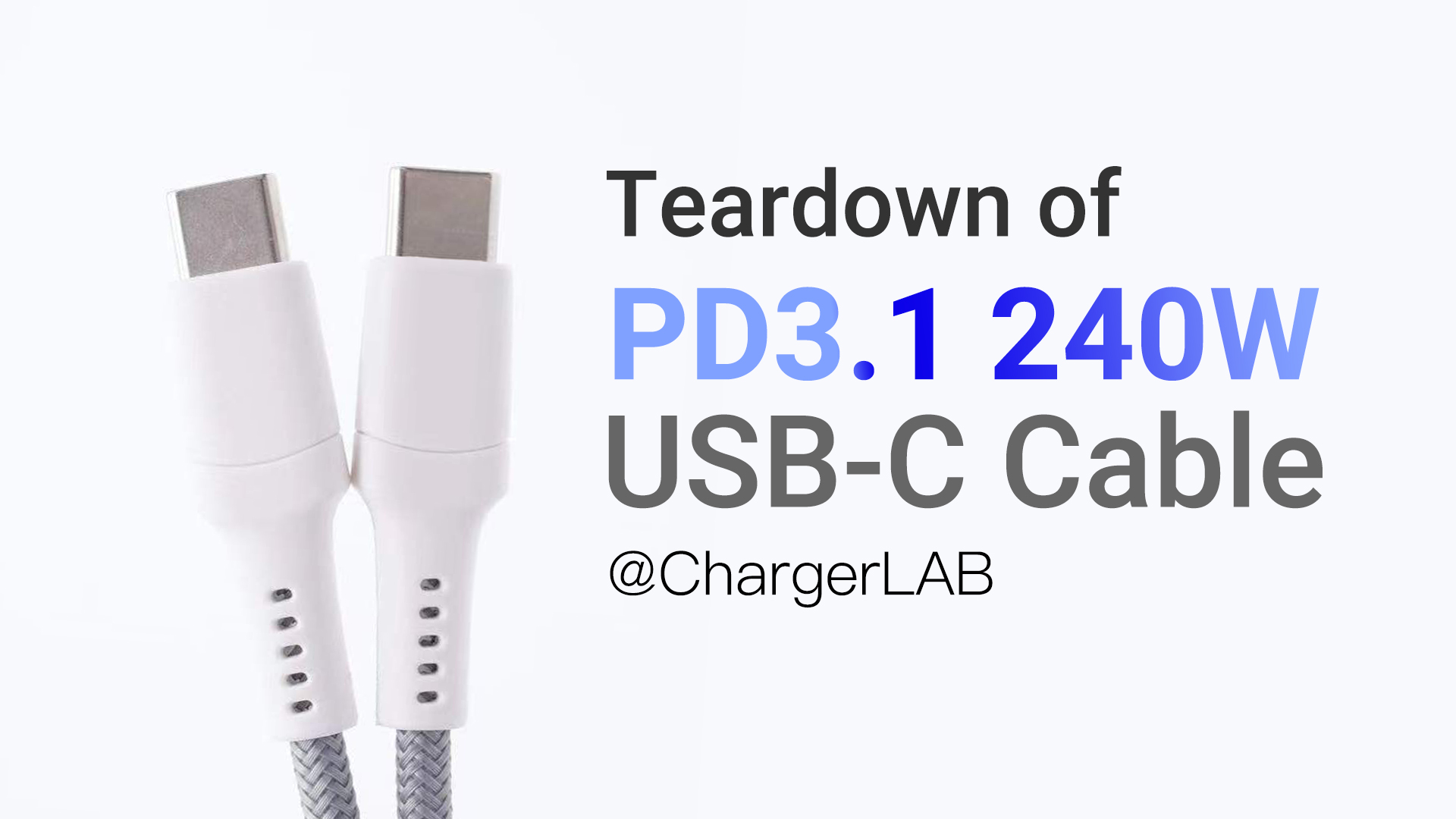 Câble UGREEN 240W PD3.1 USB C vers USB C