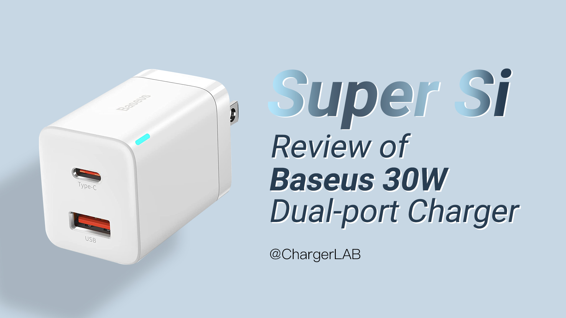 Video | Review of Baseus 30W Dual-port Charger With Promo Code - Chargerlab