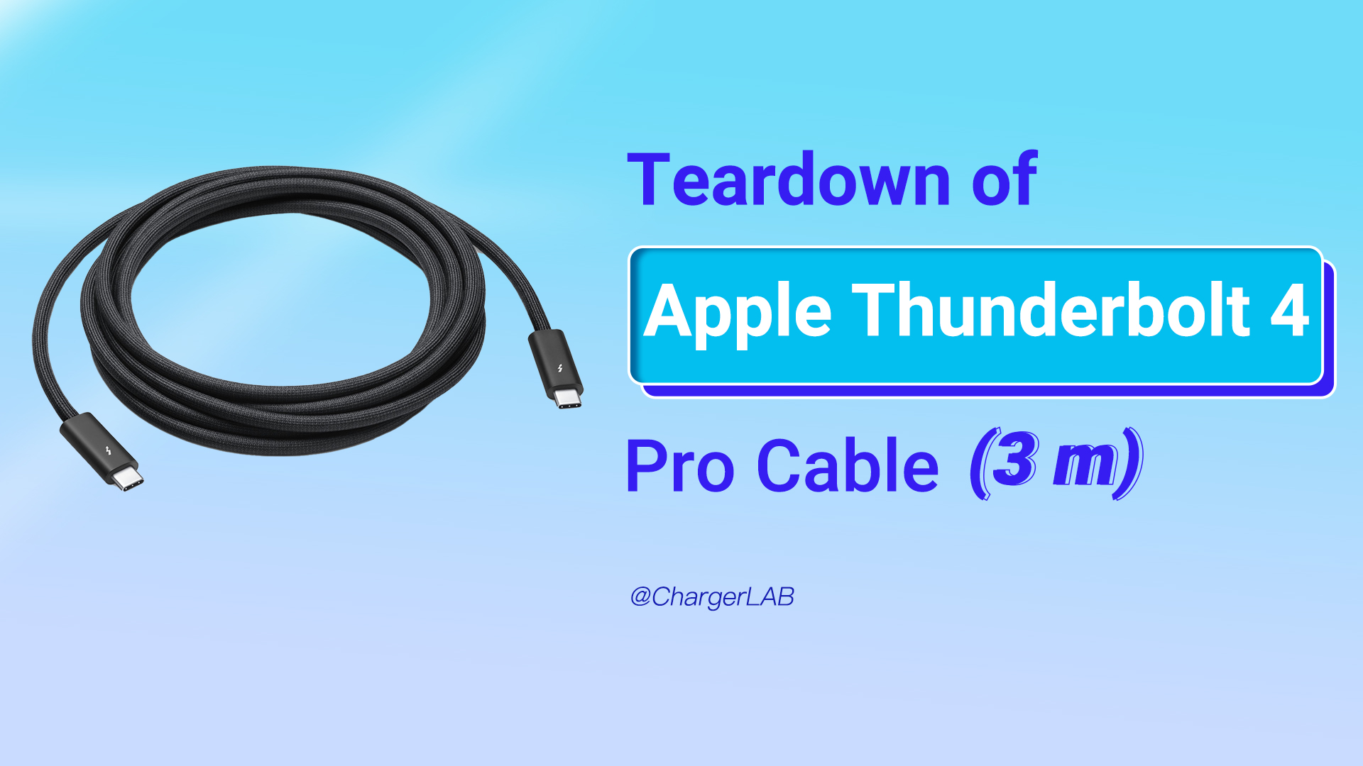 Thunderbolt 4 Pro Cable (1.8 m) 