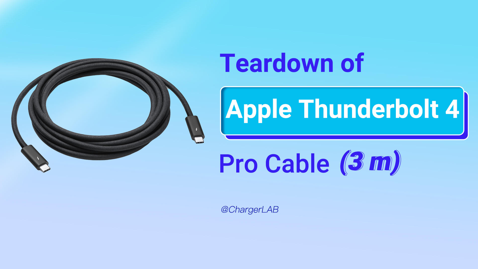 Thunderbolt 4 pro cable Thunderbolt 4 pro cable