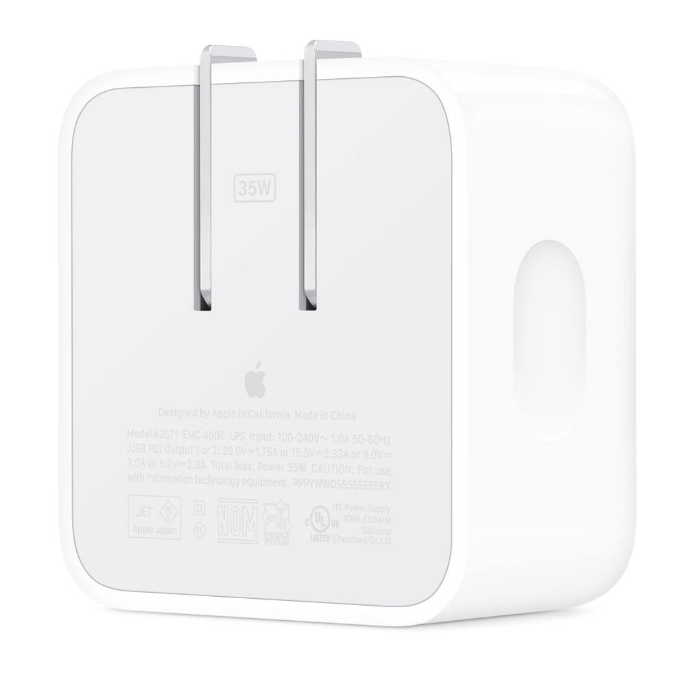The Prices of the Apple New 35W Dual USB-C Charger Vary by Region-Chargerlab