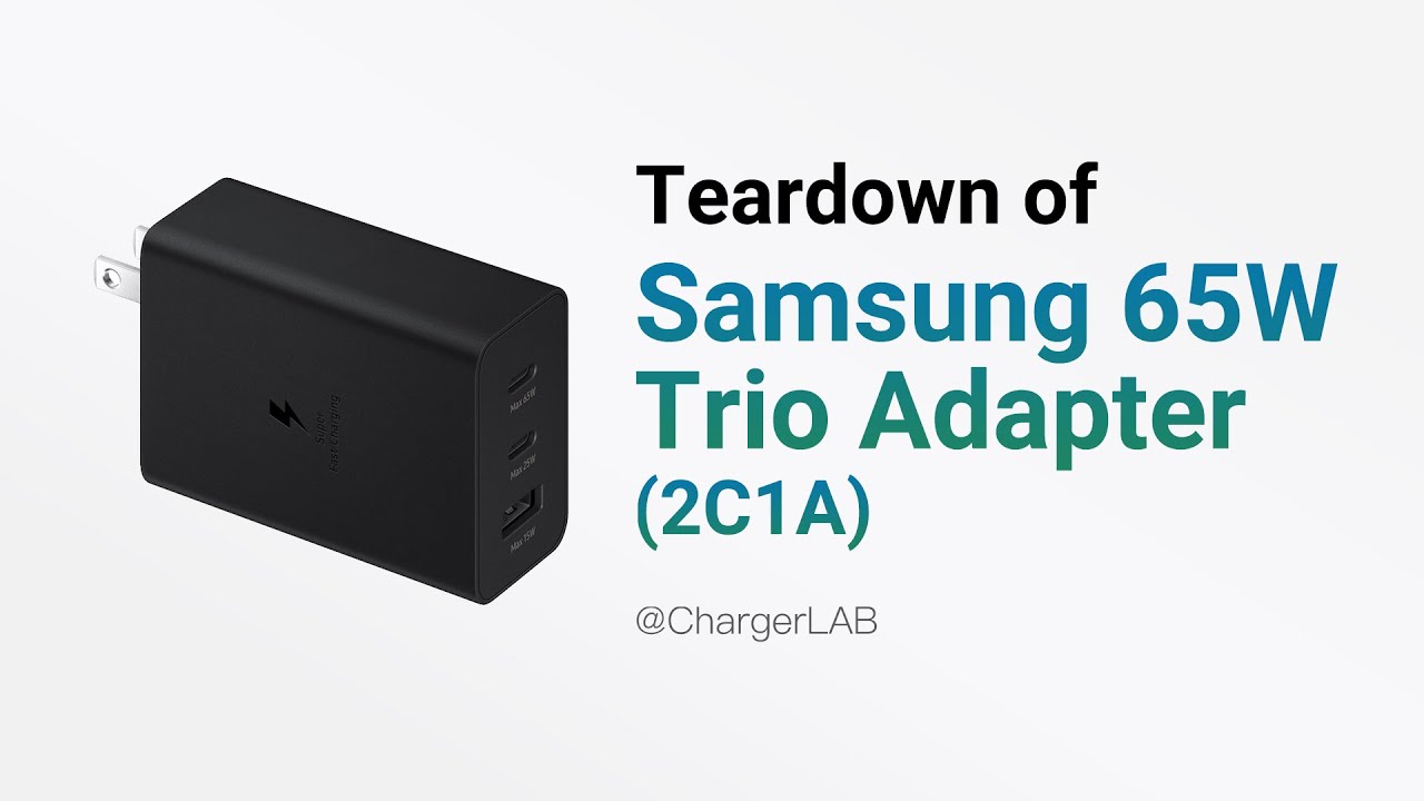 samsung trio charger 65w