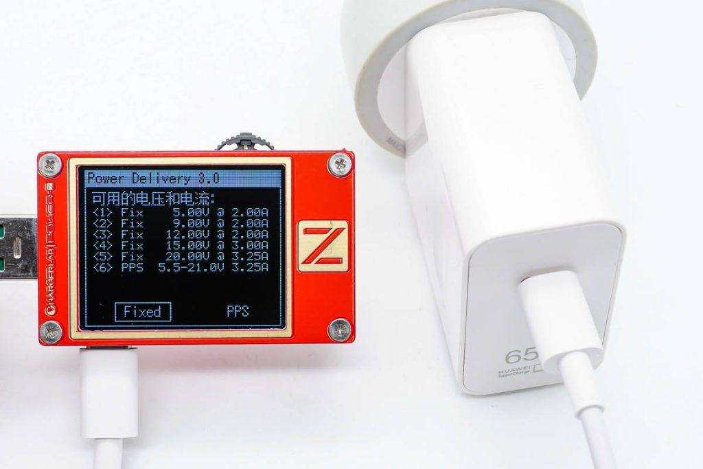 Review of Huawei HW-200325CP1 65W Charger(0.92W/cm³ Power Density)-Chargerlab