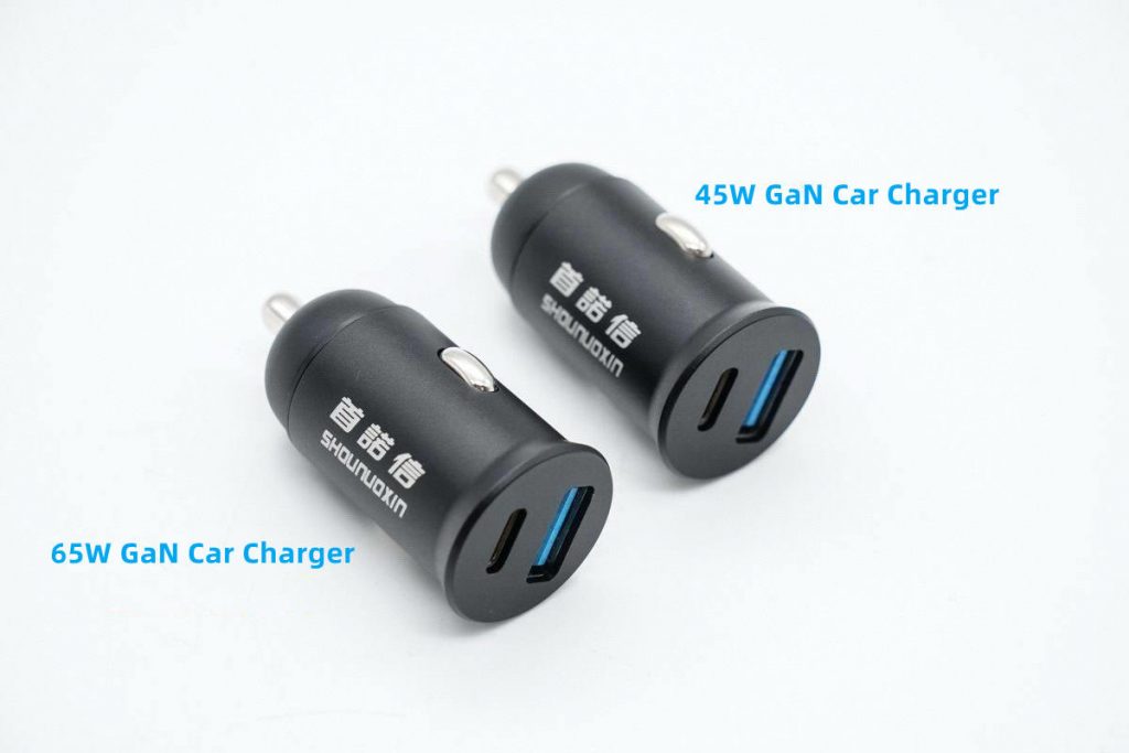 Shounuoxin Launches Two 65W And 45W GaN Car Chargers-Chargerlab