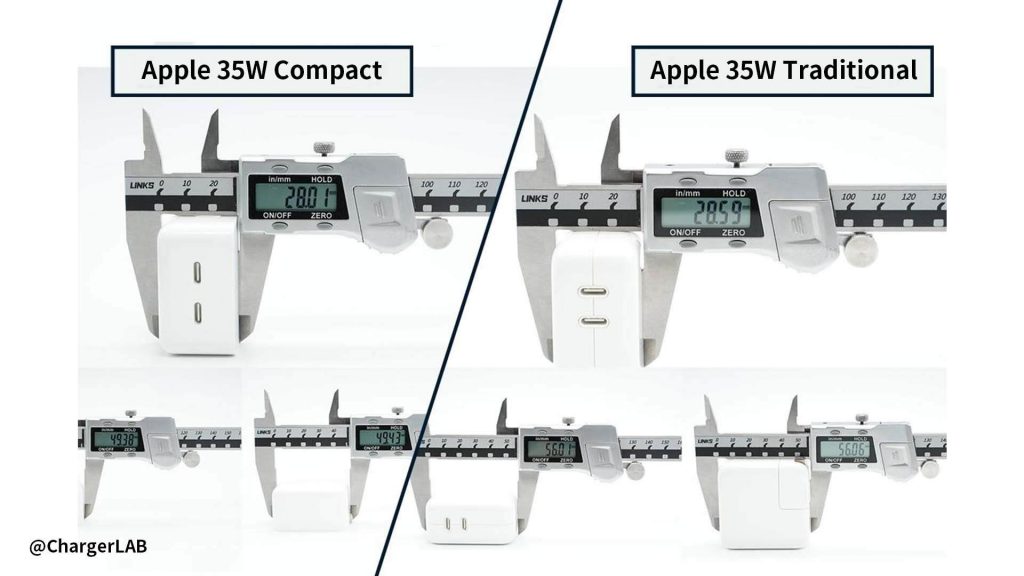 Teardown Comparison | Differences between Apple A2579 And A2676 35W Charger-Chargerlab