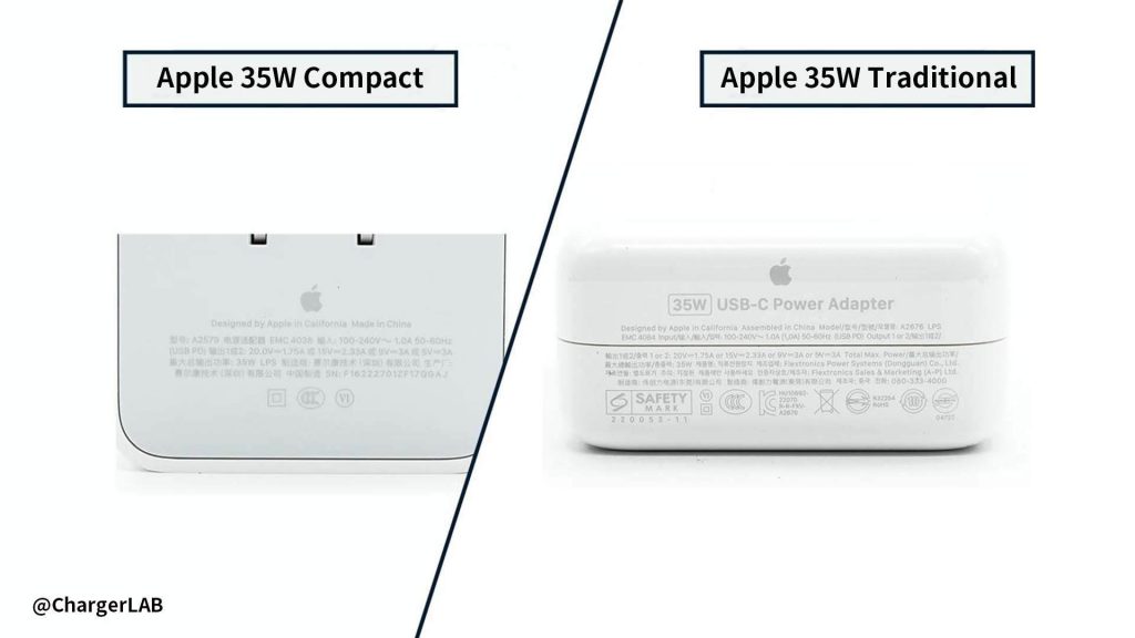 Teardown Comparison | Differences between Apple A2579 And A2676 35W Charger-Chargerlab