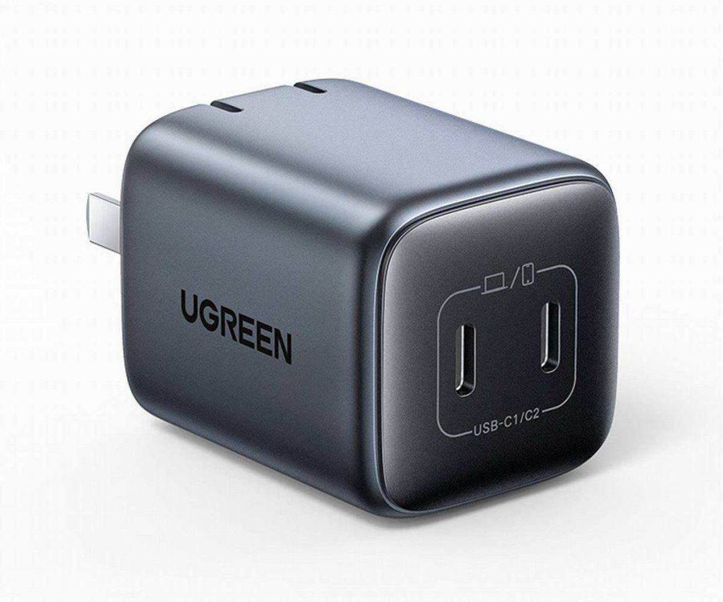 UGREEN Launches The New 45W Dual-port GaN Charger (Simultaneous Fast Charging for Dual iPhones)-Chargerlab