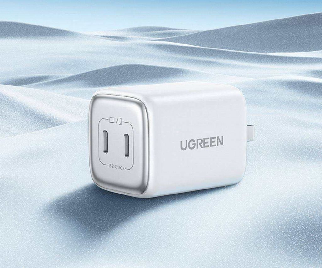 UGREEN Launches The New 45W Dual-port GaN Charger (Simultaneous Fast Charging for Dual iPhones)-Chargerlab