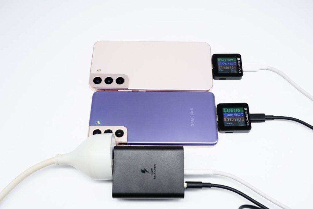 Power Distribution Review of Samsung 65W 2C1A Charger EP-T6530-Chargerlab