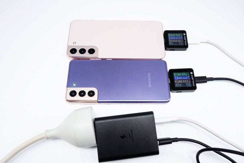 Power Distribution Review of Samsung 65W 2C1A Charger EP-T6530-Chargerlab